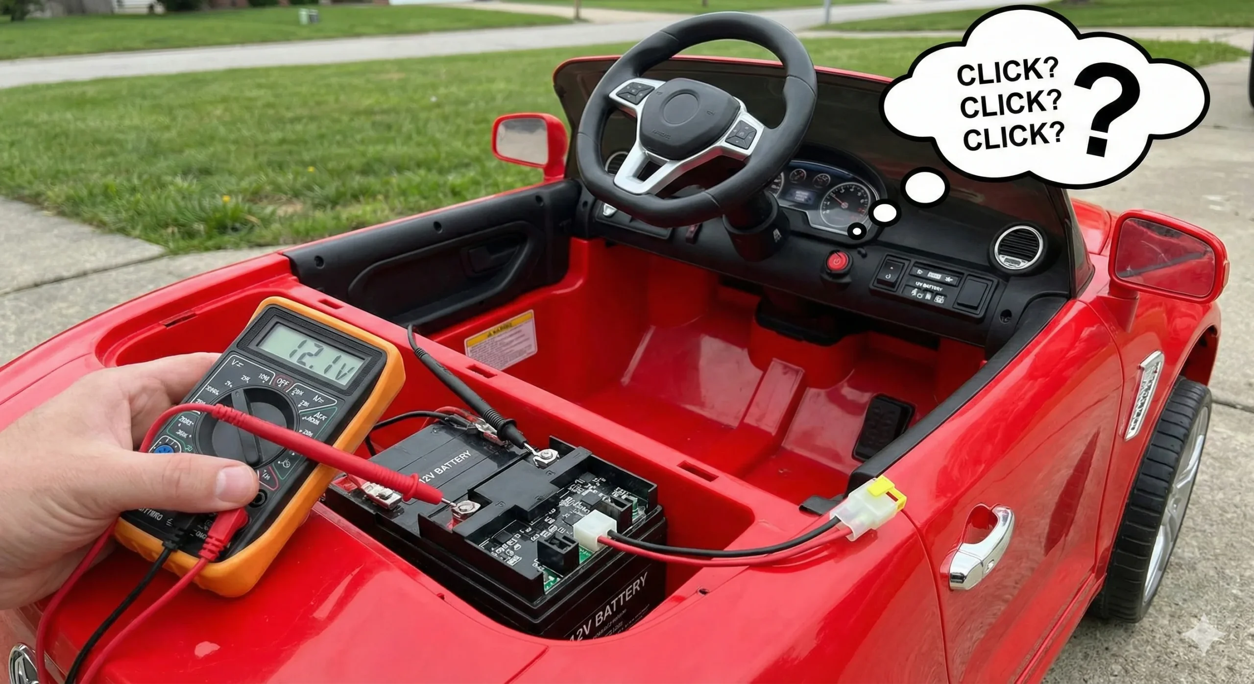 Car Clicking but not Moving