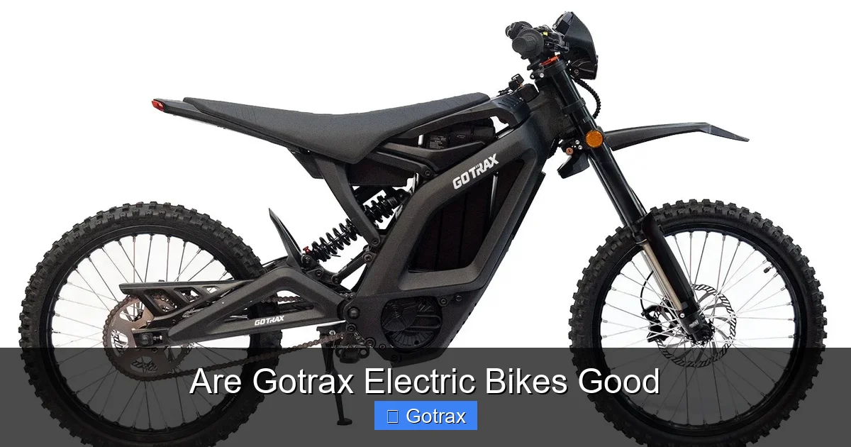 Are Gotrax Electric Bikes Good