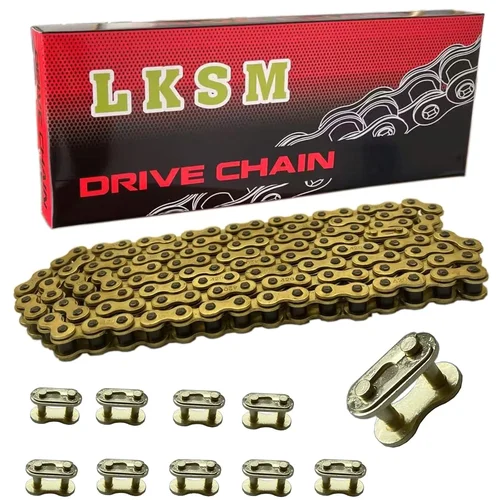 420 Motorcycle Chain Gold 132