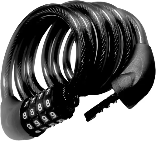 Bike Cable Lock 6FT Long, 4 Di