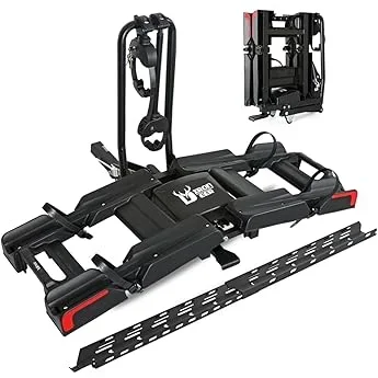 Ebike Rack with Ramp for 2 E-B