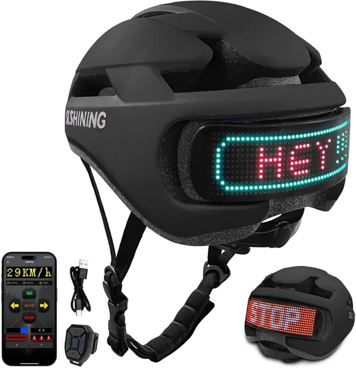 Smart Bike Helmet with Light: