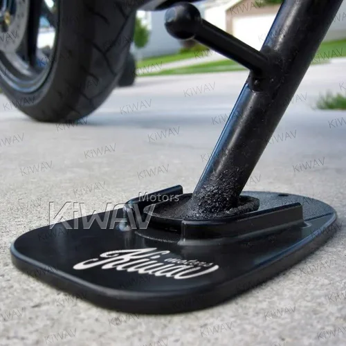 KiWAV Motorcycle Kickstand Pad