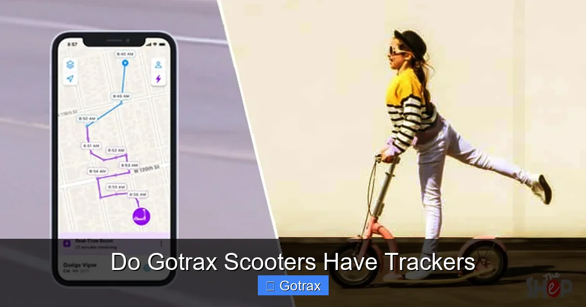 Do Gotrax Scooters Have Trackers
