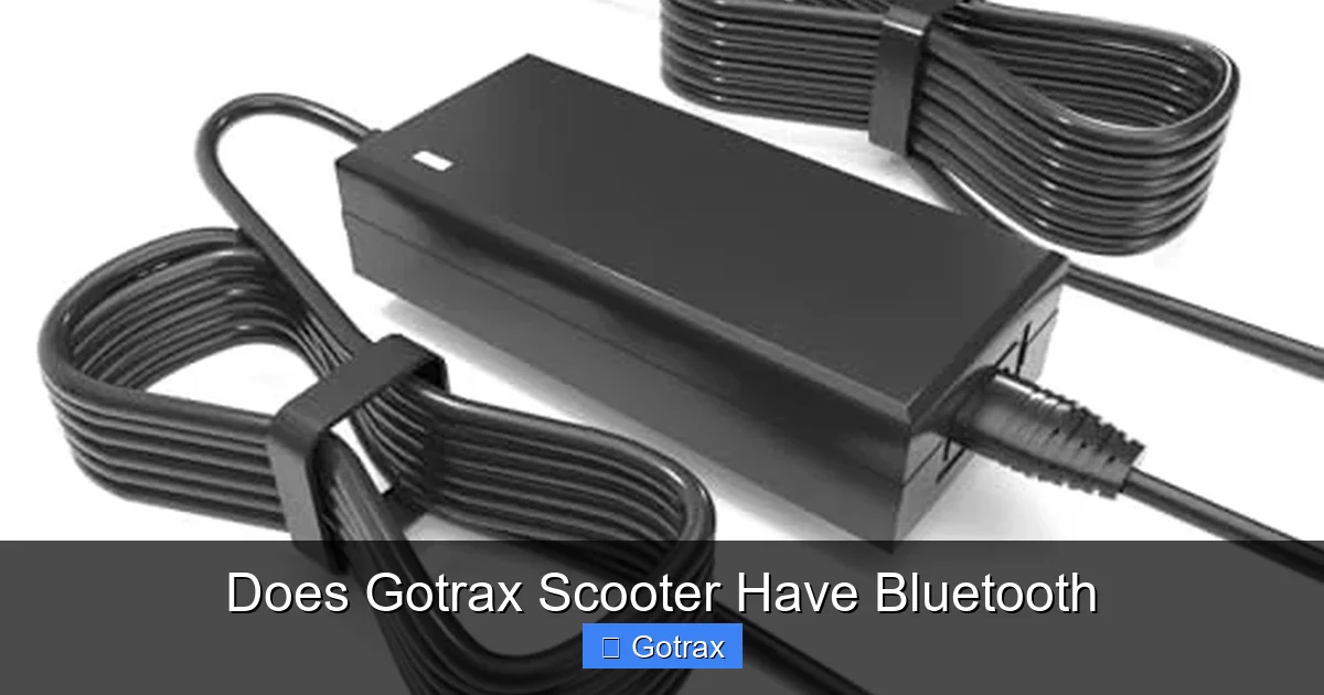 Does Gotrax Scooter Have Bluetooth