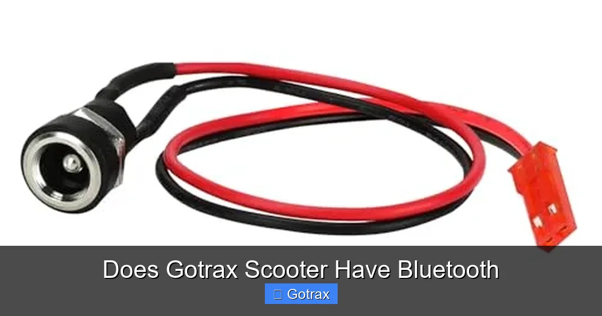 Does Gotrax Scooter Have Bluetooth