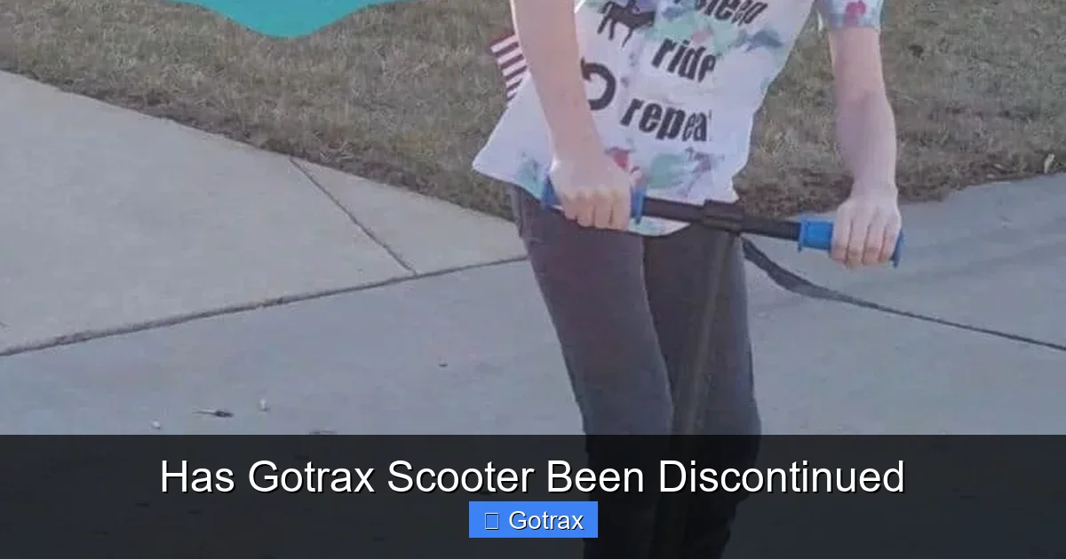 Has Gotrax Scooter Been Discontinued