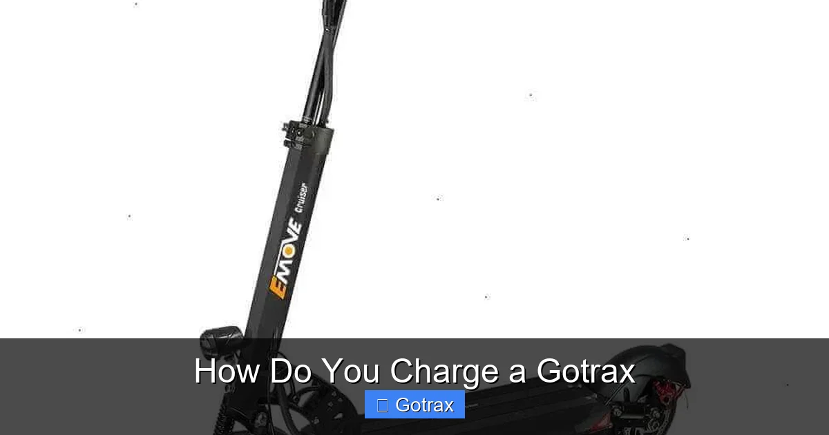 How Do You Charge a Gotrax
