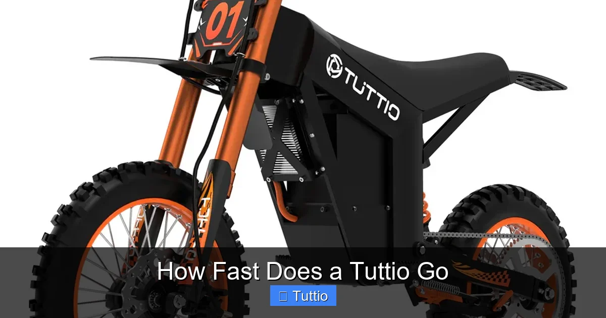 How Fast Does a Tuttio Go