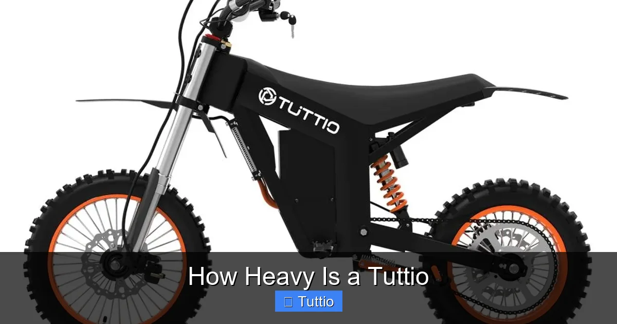 How Heavy Is a Tuttio