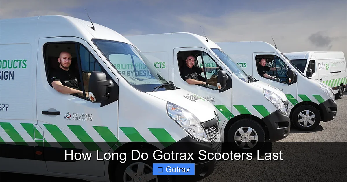 How Long Do Gotrax Scooters Last
