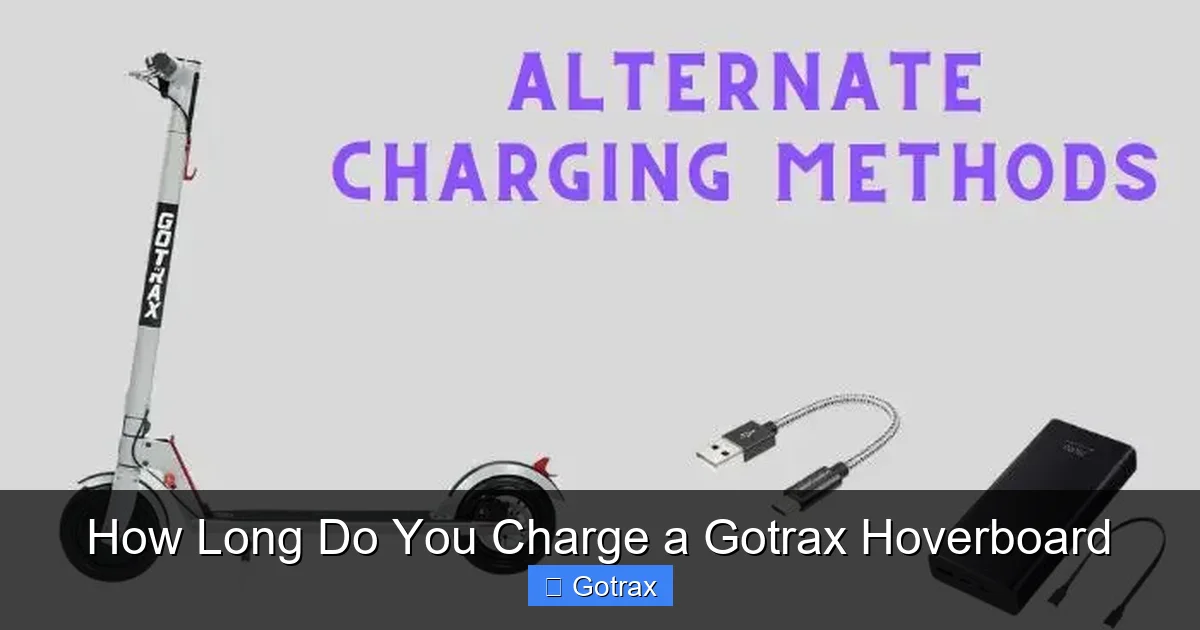 How Long Do You Charge a Gotrax Hoverboard