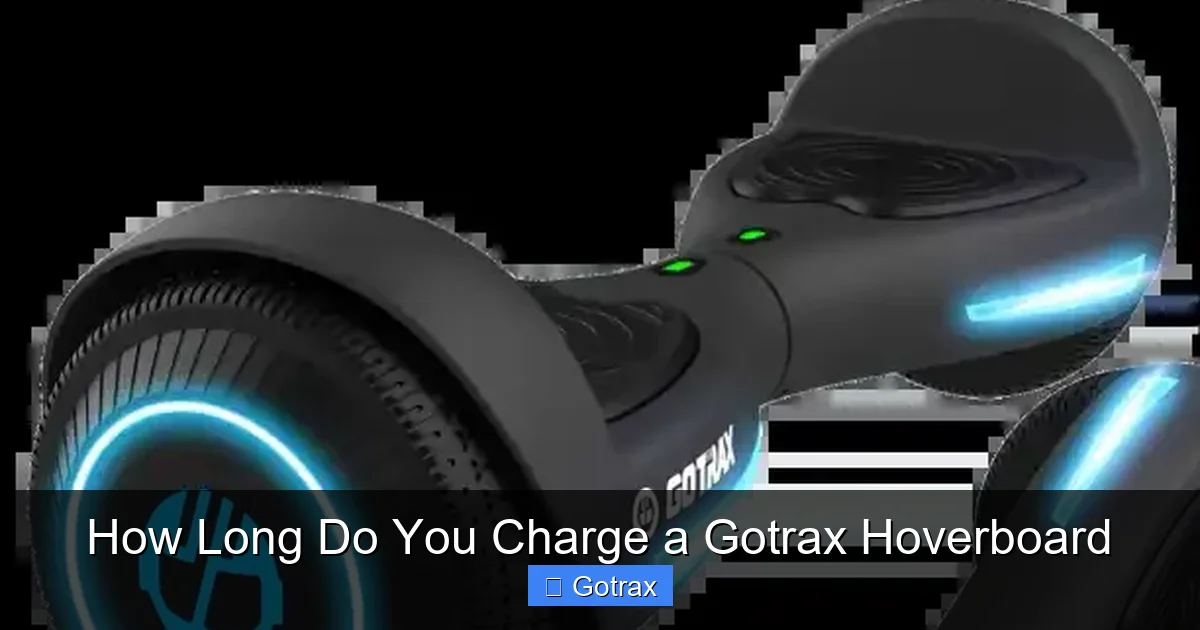 How Long Do You Charge a Gotrax Hoverboard