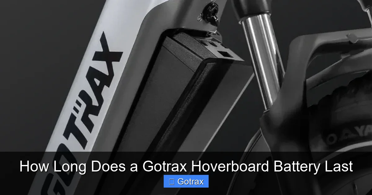 How Long Does a Gotrax Hoverboard Battery Last