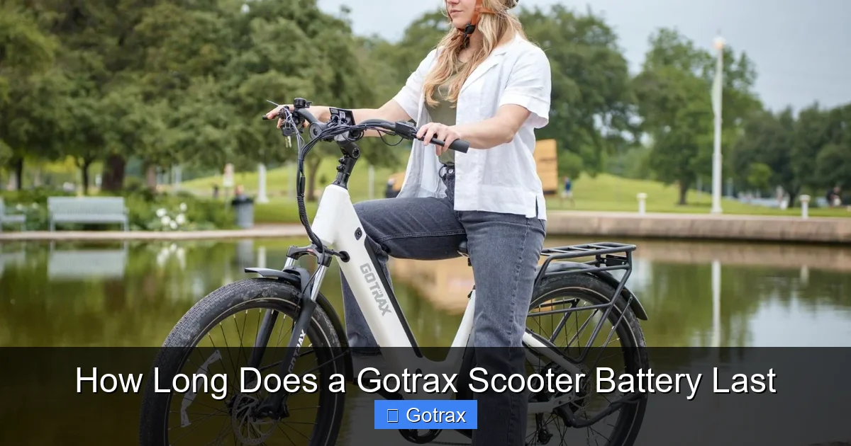 How Long Does a Gotrax Scooter Battery Last
