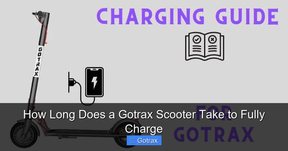 How Long Does a Gotrax Scooter Take to Fully Charge