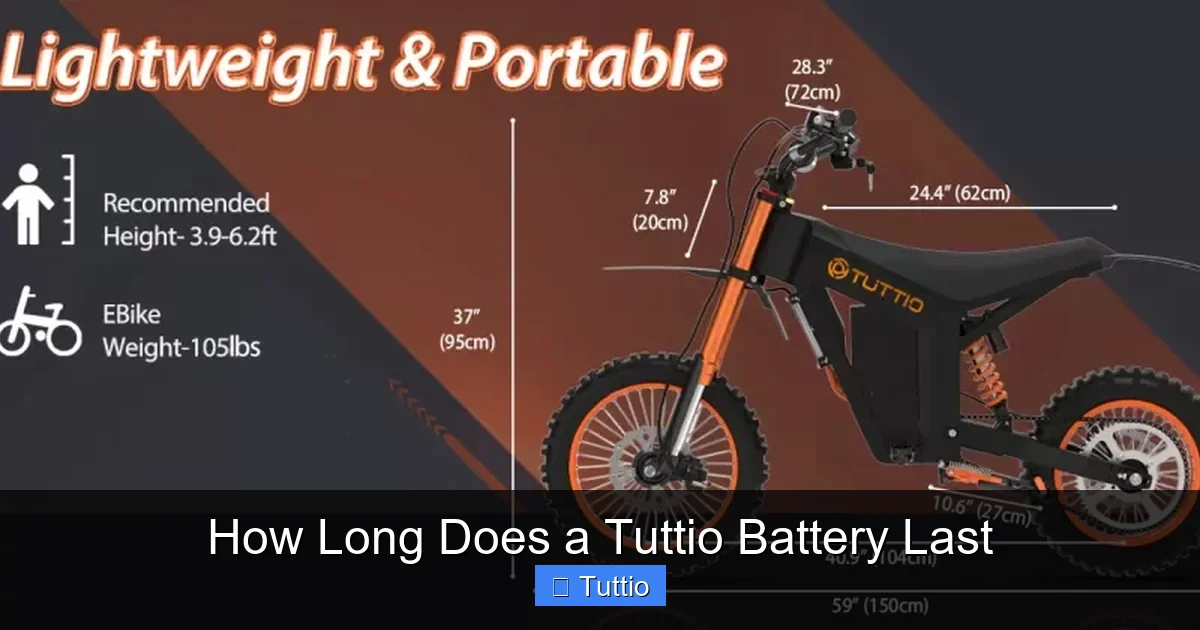 How Long Does a Tuttio Battery Last