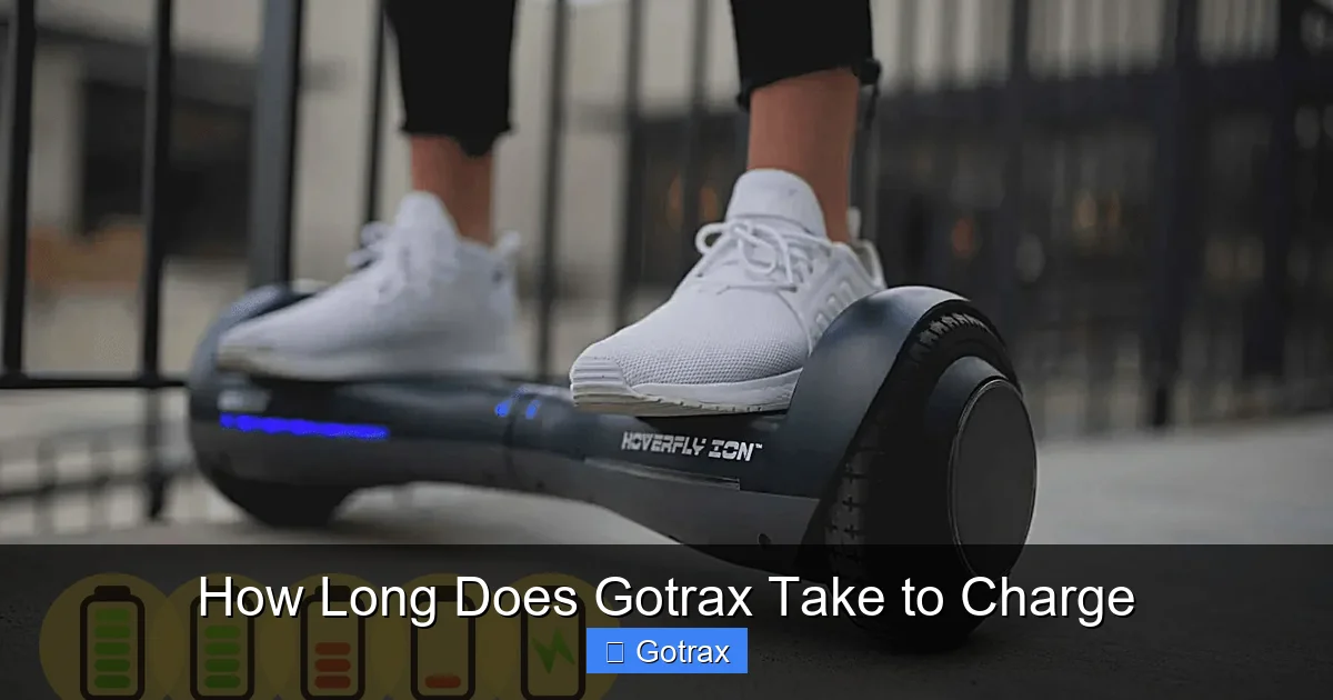 How Long Does Gotrax Take to Charge