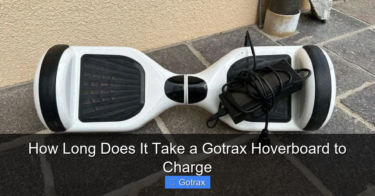 How Long Does It Take a Gotrax Hoverboard to Charge