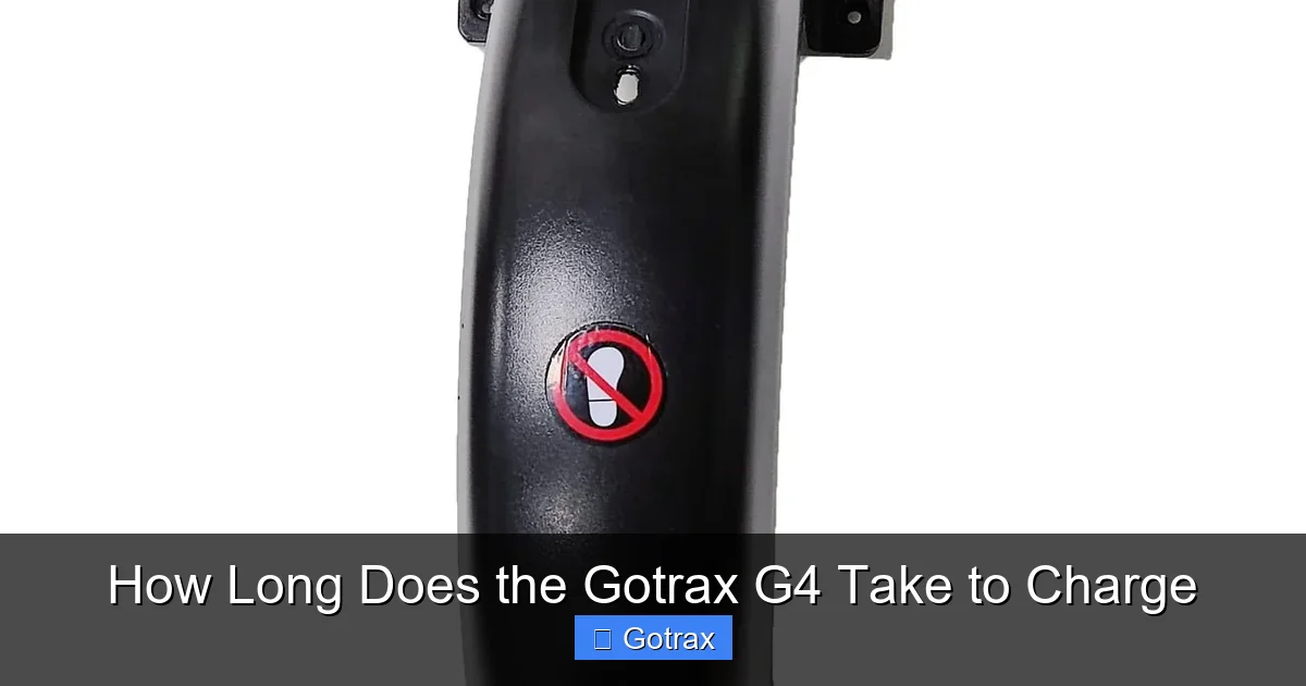 How Long Does the Gotrax G4 Take to Charge