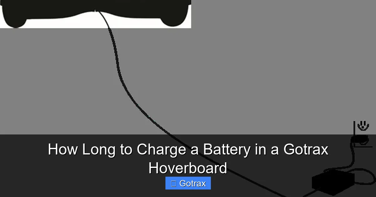 How Long to Charge a Battery in a Gotrax Hoverboard