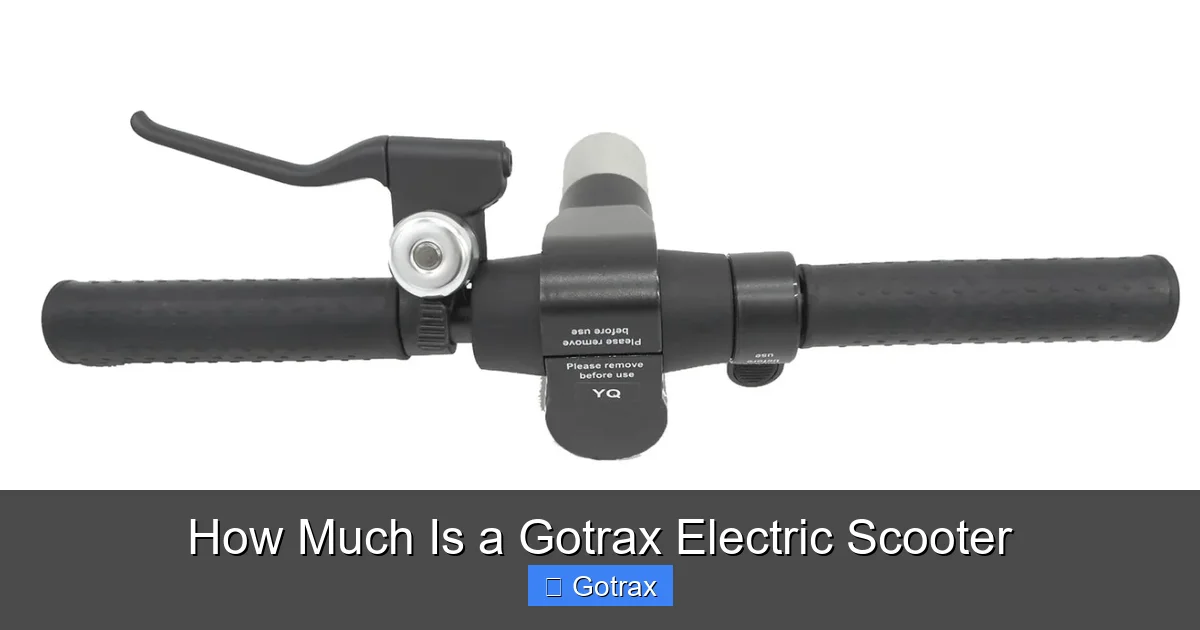 How Much Is a Gotrax Electric Scooter
