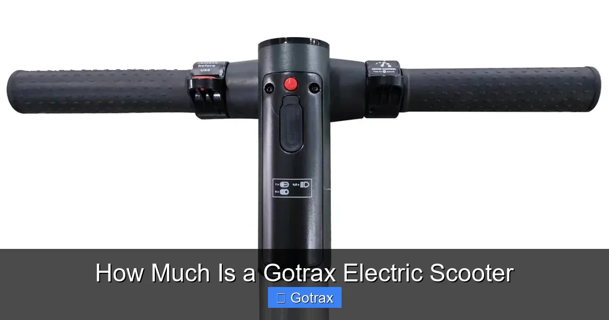 How Much Is a Gotrax Electric Scooter