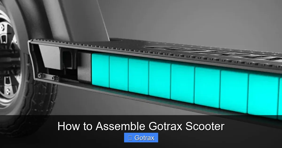 How to Assemble Gotrax Scooter
