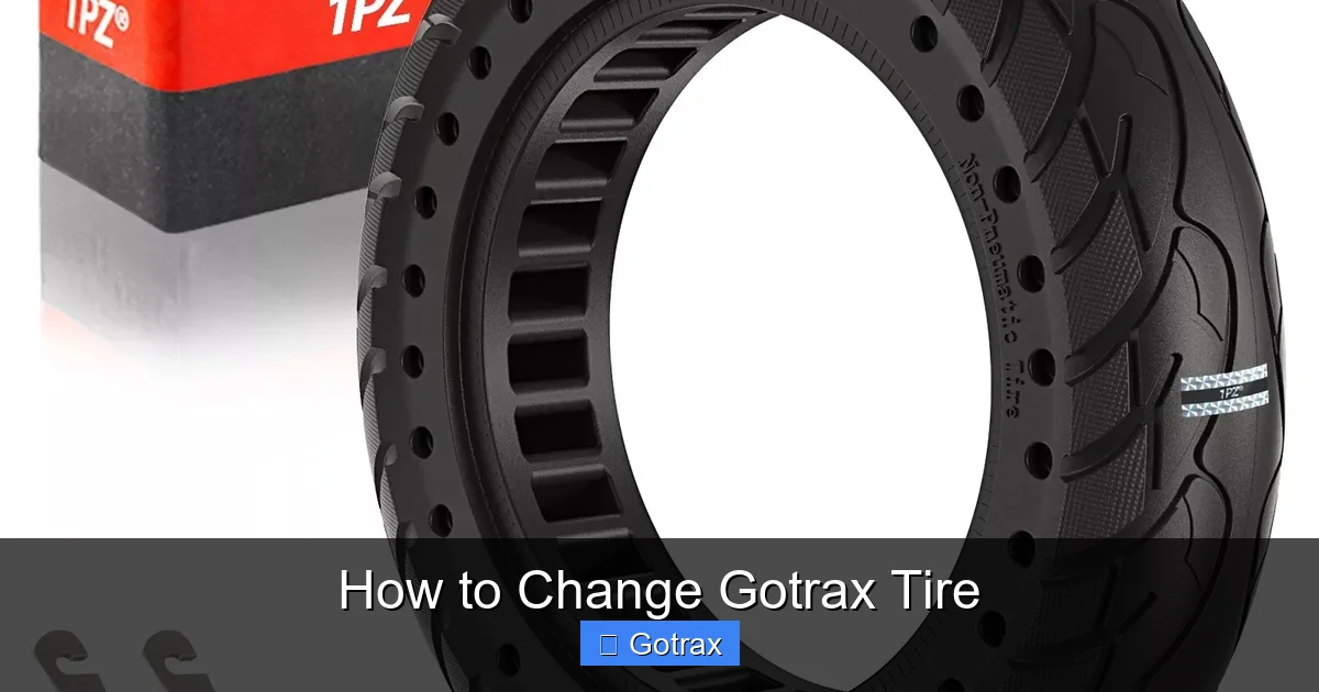 How to Change Gotrax Tire