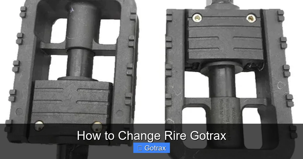 How to Change Rire Gotrax