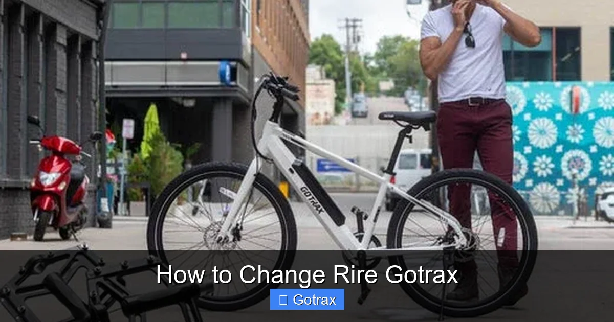 How to Change Rire Gotrax