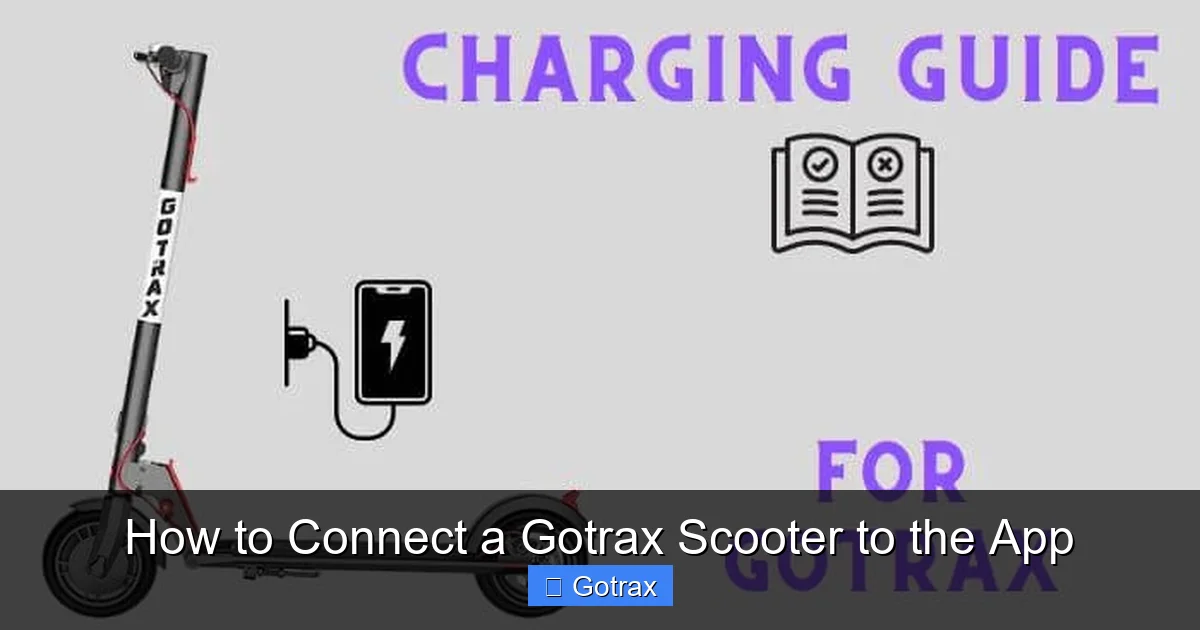 How to Connect a Gotrax Scooter to the App