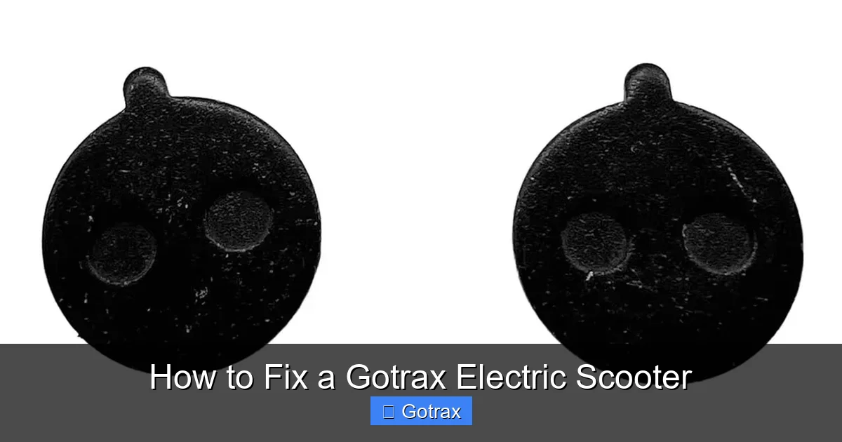 How to Fix a Gotrax Electric Scooter