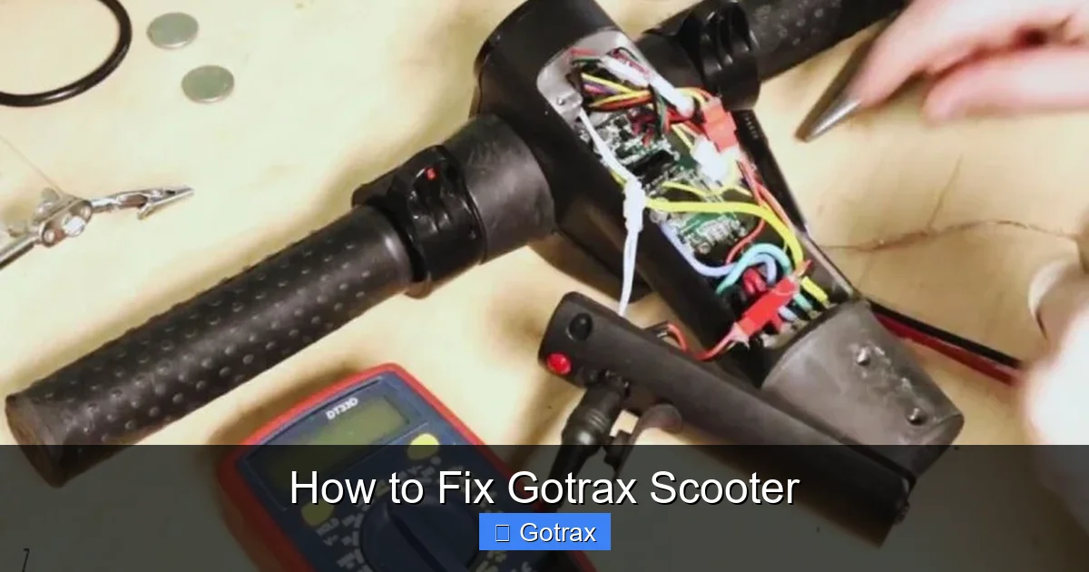How to Fix Gotrax Scooter
