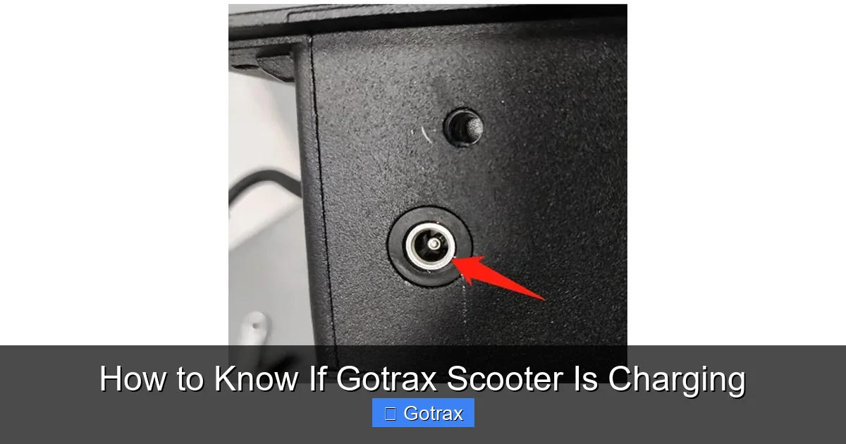 How to Know If Gotrax Scooter Is Charging