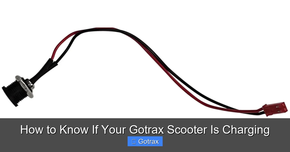 How to Know If Your Gotrax Scooter Is Charging