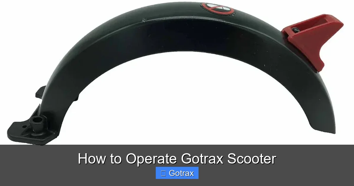 How to Operate Gotrax Scooter