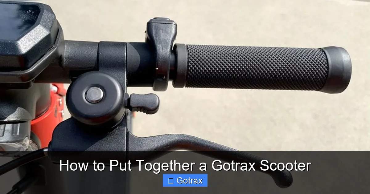 How to Put Together a Gotrax Scooter