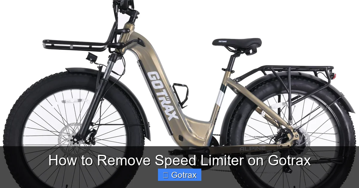 How to Remove Speed Limiter on Gotrax
