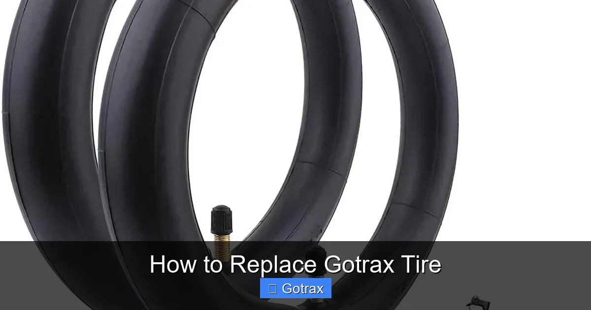 How to Replace Gotrax Tire