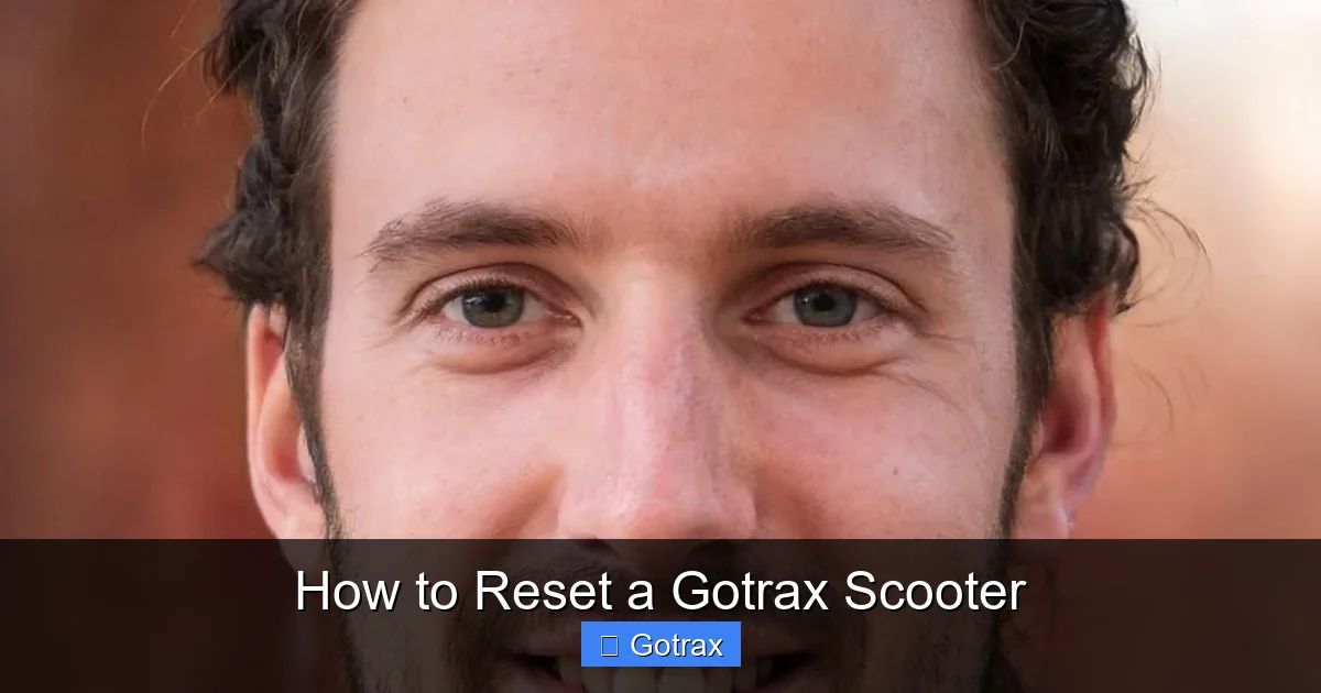 How to Reset a Gotrax Scooter