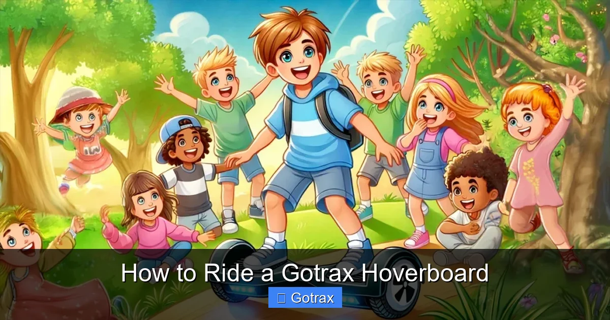 How to Ride a Gotrax Hoverboard