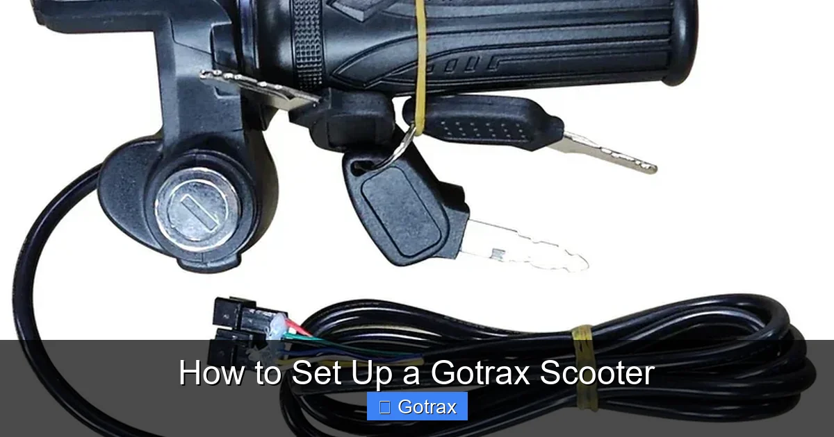 How to Set Up a Gotrax Scooter