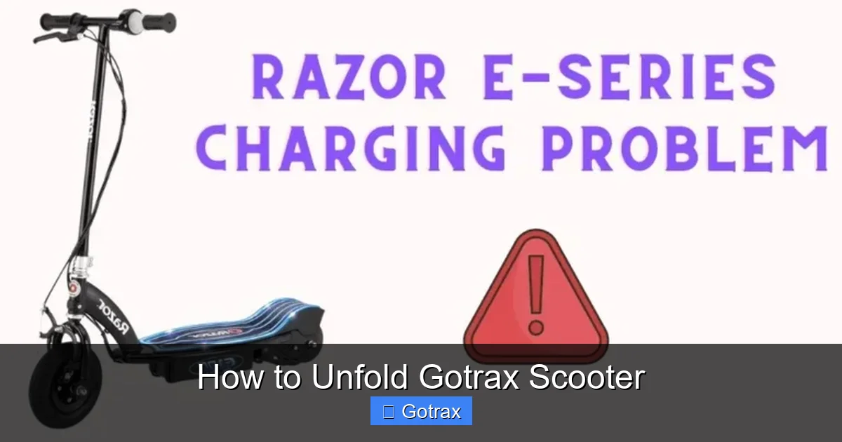 How to Unfold Gotrax Scooter