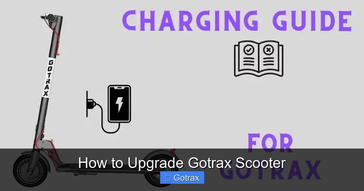 How to Upgrade Gotrax Scooter