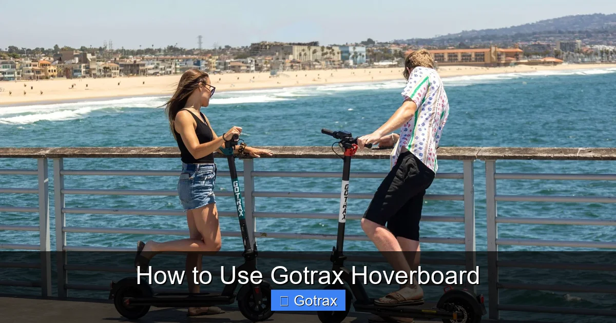 How to Use Gotrax Hoverboard