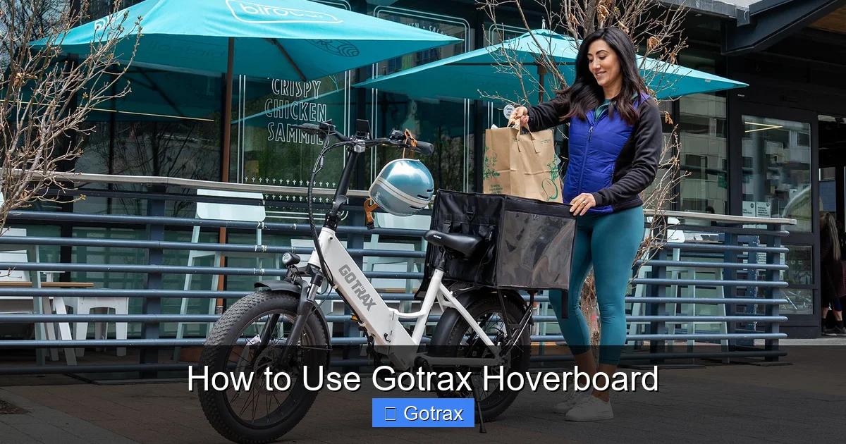 How to Use Gotrax Hoverboard