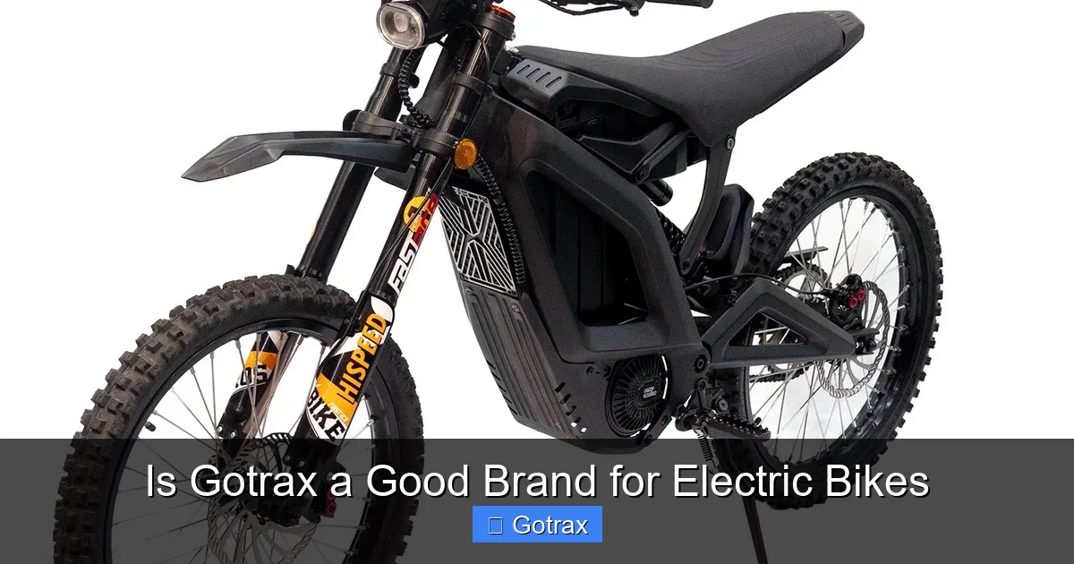 Is Gotrax a Good Brand for Electric Bikes