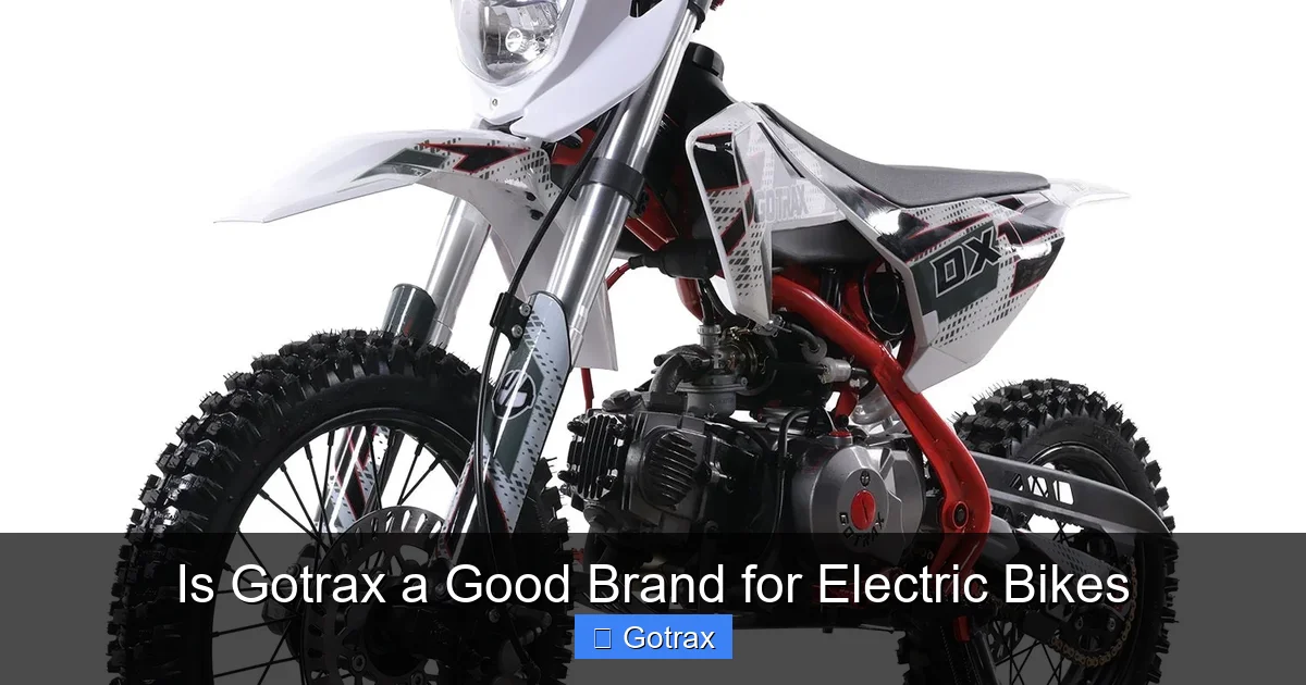 Is Gotrax a Good Brand for Electric Bikes