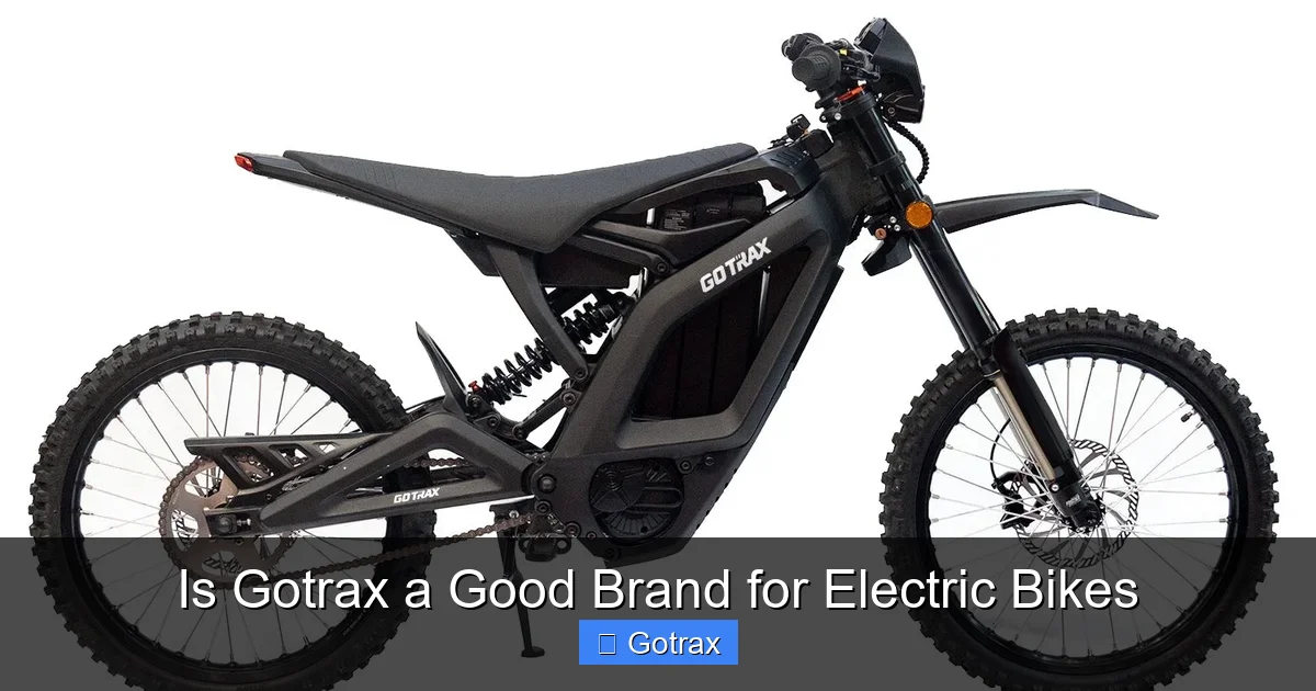 Is Gotrax a Good Brand for Electric Bikes
